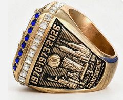 2026 NY New York Knicks NBA Championship Ring #11 + Display Ring Box