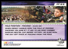 2006 Press Pass Optima #PP8 Pole Position Denny Hamlin