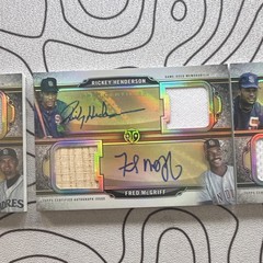 Topps 2024 Triple Threads DARCB-17 5 Card Auto Game-Used Relic Book Lot