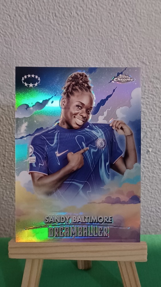 Sandy Baltimore 2024-25 Topps Chrome Women’s UEFA Dreamballer #DB-2 Chelsea FC