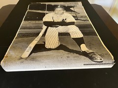 1962 Mickey Mantle JKW Advertising poster ( over 2 ft x 3 ft )- by Louis Requena