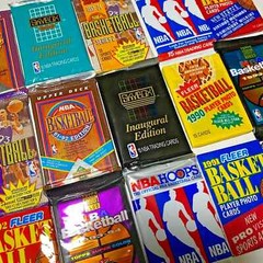 Lot of 55+ Vintage Basketball Cards In Factory Sealed Unopened NBA Packs Jordan