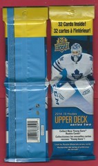 2017-18 Upper Deck Series 2 Hockey Fat Packs RC Bratt Keller Hill Alex Tippett