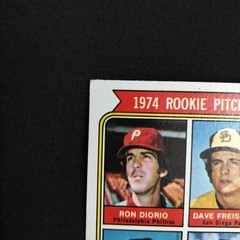 1974 Topps #599 Rookie Pitchers Padres Rare Small Letters Variation EXMT