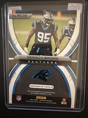2021 Certified – Mirror Signatures Derrick Brown #MS-DB /5 SSP Rare Panthers