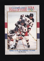 1991 Impel US Olympic Hall of Fame 1980 USA Ice Hockey Team #62