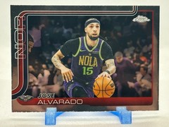 Jose Alvarado 2025-26 Topps Chrome #144 – New Orleans Pelicans