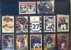 Vladimir Guerrero Jr Lot Of 12 Cards – Power Players, Number Patch, Mojo (AC33)