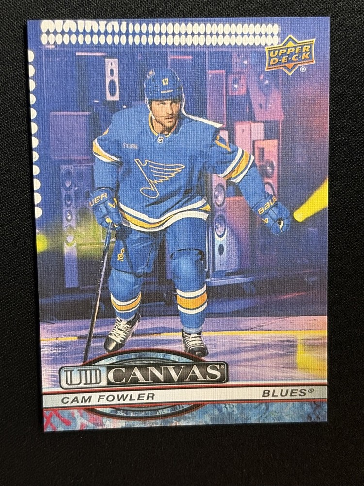 25-26 UD Extended Hockey Canvas C-316 Cam Fowler