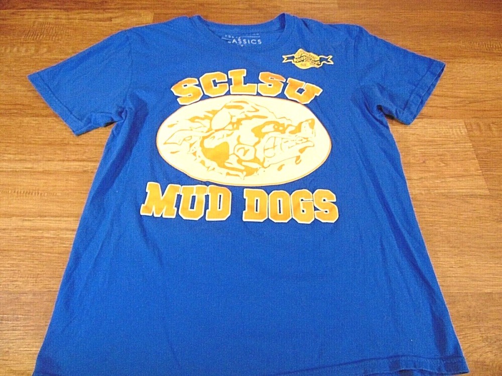 RETRO WATERBOY BOBBY BOUCHER SCLSU MUD DOGS BOURBON BOWL MOVIE T-SHIRT SIZE M