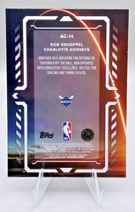 2025 Topps Chrome Kon Knueppel #AC-14 Activators Rookie (RC) Charlotte Hornets