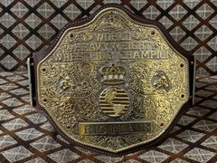 BIG GOLD World Heavyweight Championship Replica Dual Plated Tittle Belt 5mm…