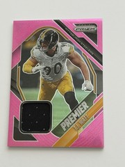 2025 Panini Prizm – Premier Jerseys T.J. Watt #PJY-TJW Pink Prizm (MEM)