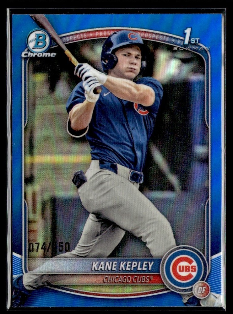 2025 Bowman Chrome Blue Kane Kepley /150 #BDC-200