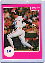 Cal Ripken Jr 1988 Star Promo Blank Back NNO Baltimore Orioles