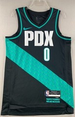 Damian Lillard Portland Trail Blazers Nike City Edition Swingman Jersey 2022 NBA