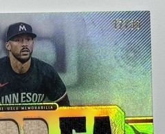2024 Topps Carlos Correa Triple Relic /36 Twins. MINT and RARE! TTR-CC 🥎