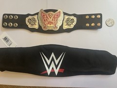Rare WWE Divas Championship Mini Replica Title Belt Authentic WWF Womens + Cover