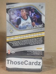 2025 Panini Prizm WNBA Green Prizm #13 Ariel Atkins