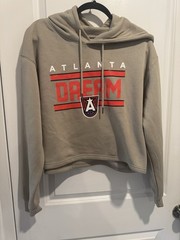 Atlanta Dream NBA Women’s Crop Hoodie Size Large