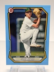 Jamie Arnold 2026 Topps Bowman Light Blue (Paper) #/499 Athletics