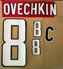 Washington (Any team/Capitals) Custom Name Number for Hockey Jersey READ DESC
