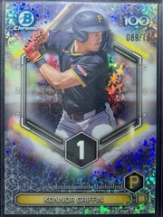 Konnor Griffin 2026 Bowman Chrome #BTP-1 Top 100 Mini Diamond Refractor 089/150