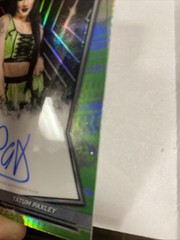 2026 Topps Chrome WWE Tatum Paxley Autograph 68/99 Green Refractor NXT