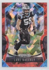 2019 Panini Prizm Red Ice Prizm Luke Kuechly #181 HOF jn1