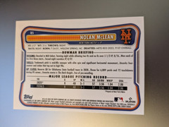 2026 BOWMAN CHROME RED RC NOLAN MCLEAN