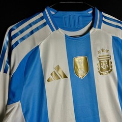 Adidas AFA Argentina Home Men&rsquo;s Size L Official Soccer Jersey Top White #210