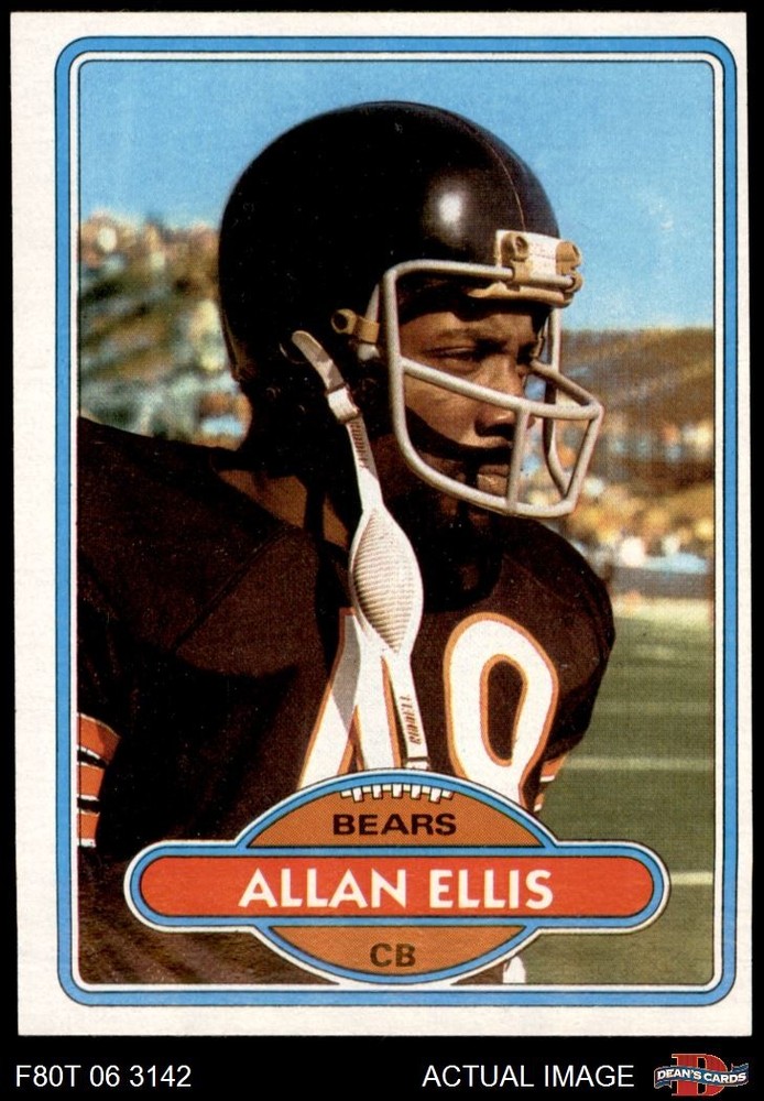 1980 Topps #63 Allan Ellis Bears UCLA 5 – EX