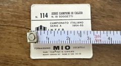 ITALY SOCCER SOGGETTI FORMAGGINO MIO LOCATELLI VARI-VUE NOS FULL SET NOS #123-28