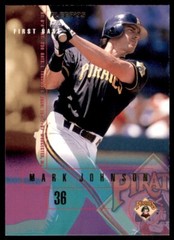 1995 Fleer Update #U-149 Mark Johnson Rookie