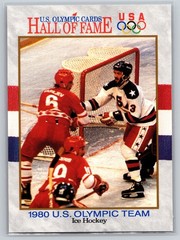 1991 Impel U.S. Olympic HOF 1980 Hockey Team #70 Miracle on Ice USA Gold