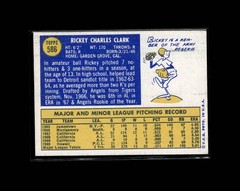 1970 Topps Rickey Clark California Angels #586