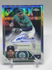 🔥🔥Jose Caballero 2023 Topps Chrome Refractor /499 RC Auto #AC-JCA Yankees