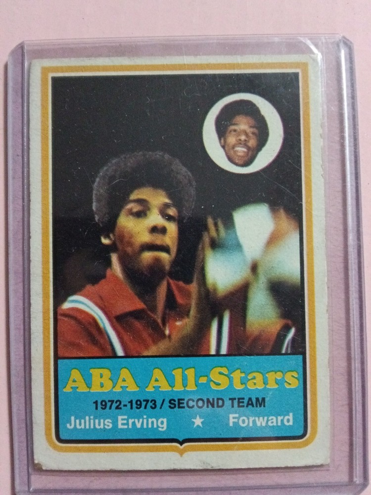 1973-74 Topps – ABA All-Stars Julius Erving #240