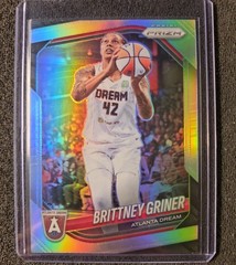 Brittney Griner Silver Prizm Refractor 2025 WNBA Prizm Basketball Atlanta Dream