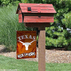 Texas Longhorns Hook’em Horns Garden Flag 13 x 18 Licensed Double Sided