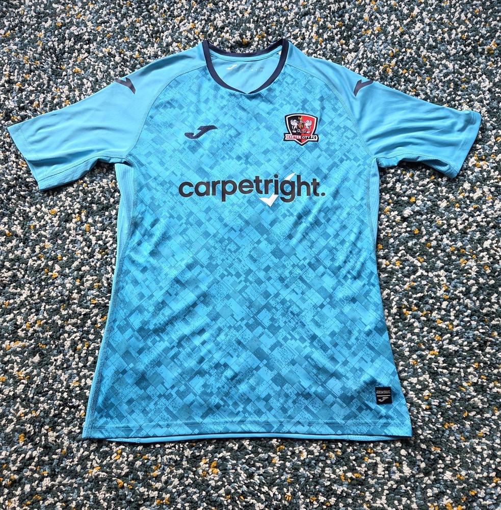 Exeter City Football Shirt 2021/2023 Third Joma Size Large