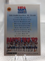 1991-92 Skybox Barcelona USA Basketball Team 3 Card Set #544/545/546 Jordan NM