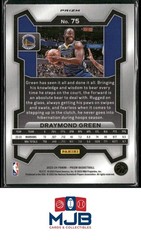 2023-24 Panini Prizm Draymond Green Prizms Green #75 Golden State Warriors