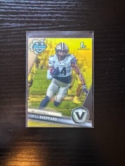 Will Sheppard 2023 Bowman Chrome University Yellow 1st Refractor /75 #177