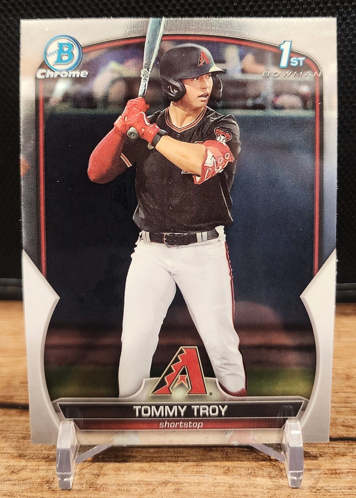 Tommy Troy Rookie 2023 Bowman Chrome 1st Diamondbacks