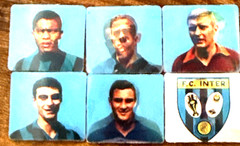 ITALY SOCCER SOGGETTI FORMAGGINO MIO LOCATELLI VARI-VUE NOS FULL SET NOS #123-28