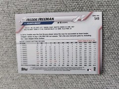 2020 Topps – Freddie Freeman #549