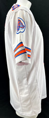 Autographed Waterboy Mud Dogs Football Jersey Adam Sandler Signed White Men&rsquo;s M