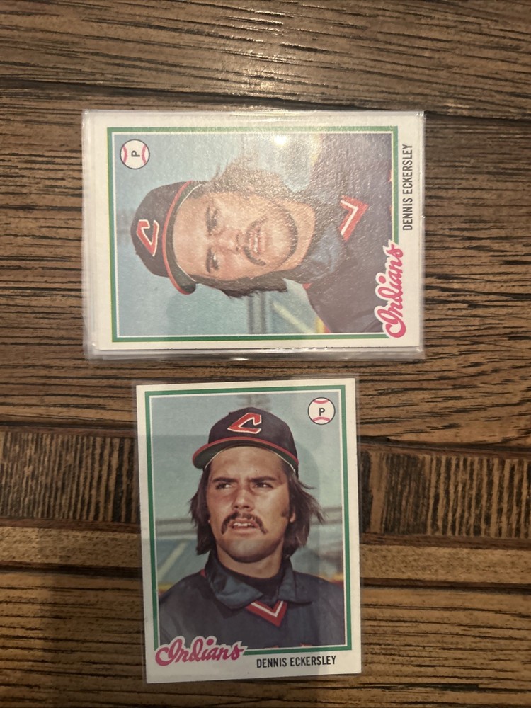 Dennis Eckersley 1978 Topps #122 Cleveland Indians Guardians HOF