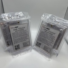 Ultra Pro One-Touch Thick Card 180pt Point Magnetic Card Holder – LOT of 4